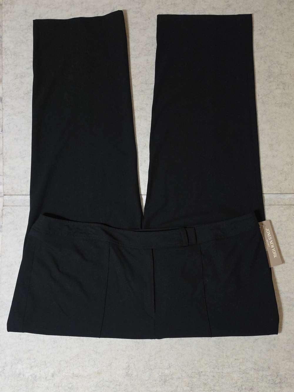 NWT Jones New York Sport Black Dress Pants Plus Size 24W Professional Workwear